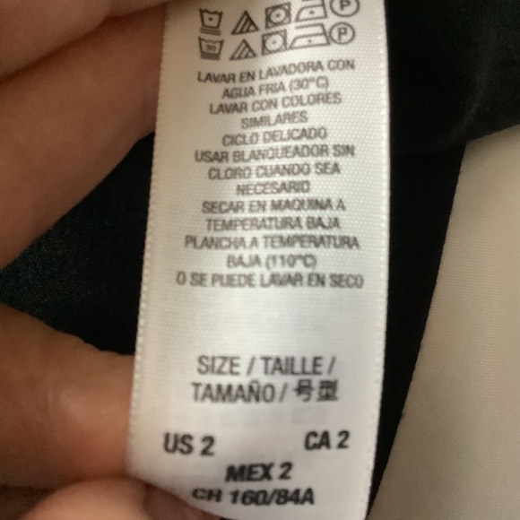 Juicy Couture Black Shift Dress with Drop Waist, Size 2 NWOT - Picture 14 of 16